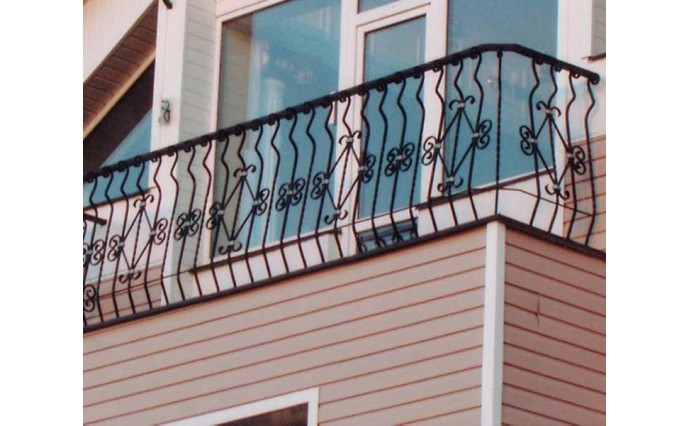 Кованый балкон - Кованый балкон №25 